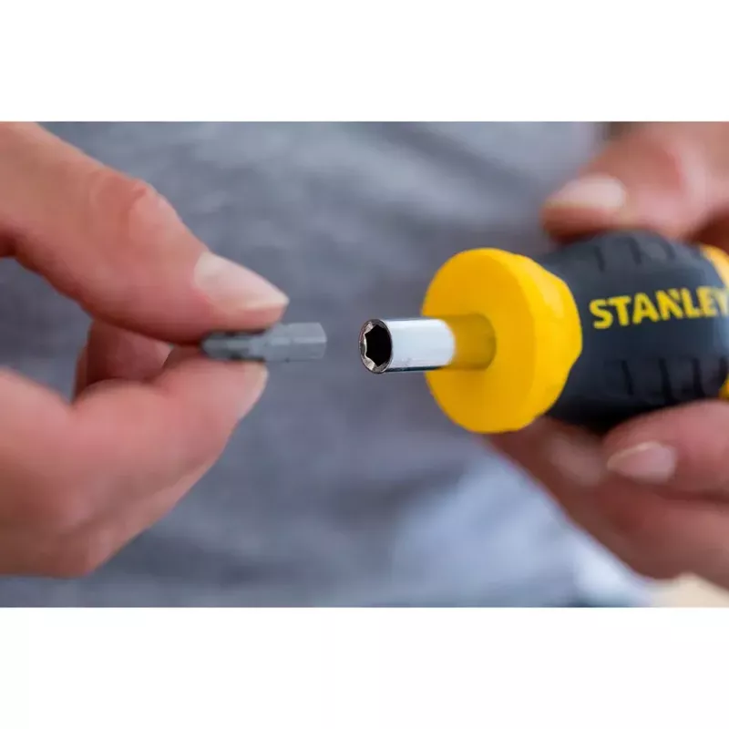 Skrūvgriezis Stanley Stubby Multibit Ratcheting 0-66-358