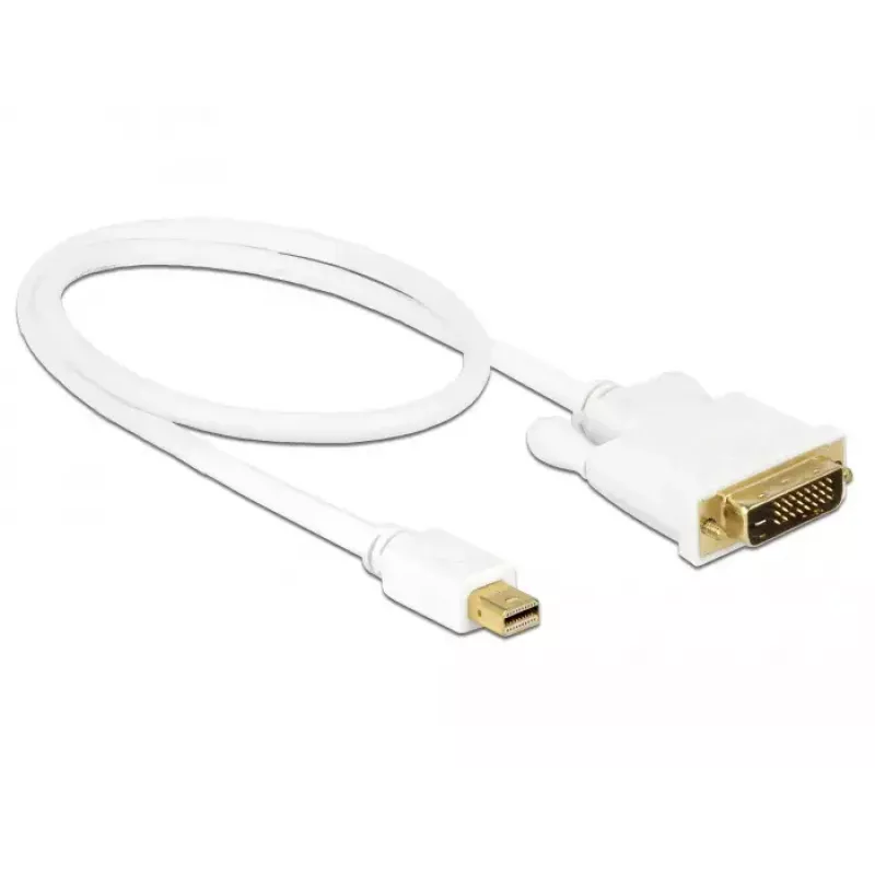 Video kabeļa adapteris DeLOCK 83986 Mini DisplayPort uz DVI-D 0,5 m