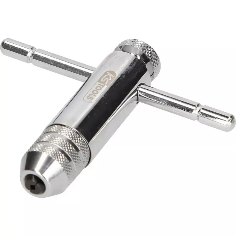 KS Tools 331.0665 reversējams sprūdrata vītņgriezes turētājs, M5-M12