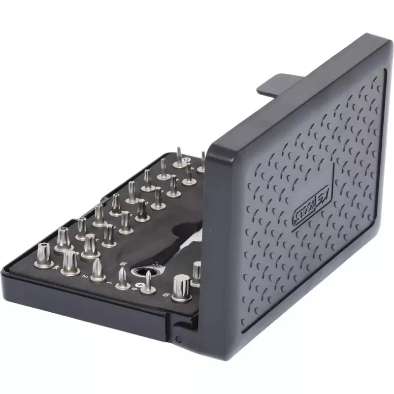 Skrūvgrieža uzgaļu komplekts KS Tools 503.4670, 32 gab., niķeļa materiāls, 520 g