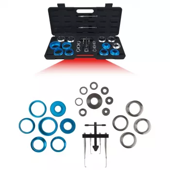 Starpīkļu paplāksnes KS Tools 700.1280 tērauds 24 gab.
