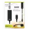Port Designs 900126 klēpjdatora dokstacija USB melna 0,3 m