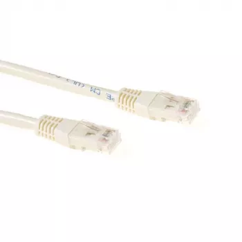ACT Ivory 7 meter U/UTP CAT6 savienotājkabelis ar RJ45 savienotājiem
