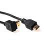 ACT 3 metru HDMI High Speed kabelis v2.0 HDMI-A lenķveida pieslēgvīrs – HDMI-A taisnais pieslēgvīrs