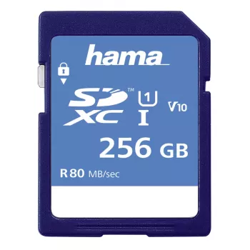 Hama 00123997 atmiņas karte 256 GB SDXC UHS-I 10. klase