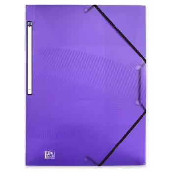 Folder Oxford 400105131 Polypropylene A4 Melns Blue zaļa pelēka Pink violeta Red Turquoise