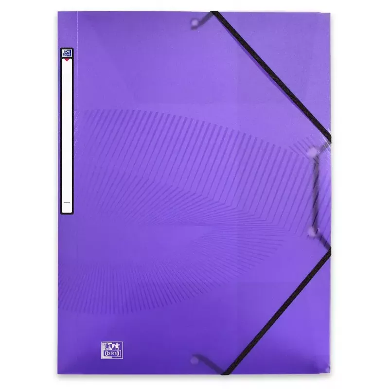 Folder Oxford 400105131 Polypropylene A4 Melns Blue zaļa pelēka Pink violeta Red Turquoise