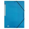 Folder Oxford 400105131 Polypropylene A4 Melns Blue zaļa pelēka Pink violeta Red Turquoise