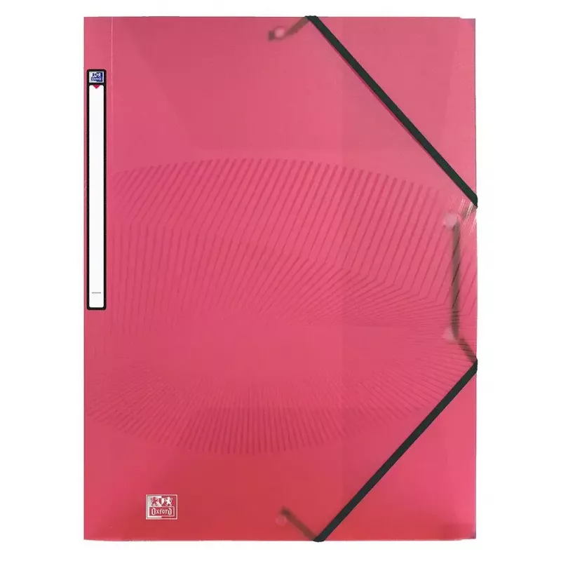 Folder Oxford 400105131 Polypropylene A4 Melns Blue zaļa pelēka Pink violeta Red Turquoise