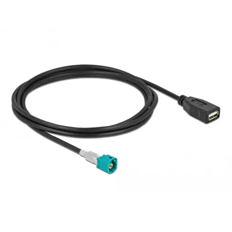 HSD Z vīrišķais uz USB 2.0 Type-A ligzda kabelis DeLOCK 90488