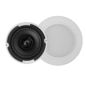 2-ceļu skaļrunis Omnitronic 80710259 6 W balts vadu savienojums