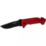 Saliekamais nazis Camper/scout KS Tools 907.2220 Melns Sarkans