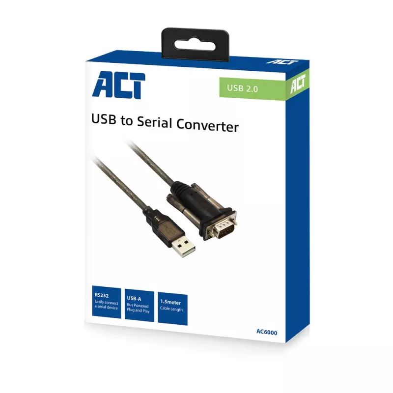ACT USB–RS-232 pārveidotājs (pamata versija)