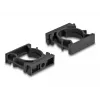 Kabeļu turētājs DeLOCK 60487 28.5 mm melns 4 gab.
