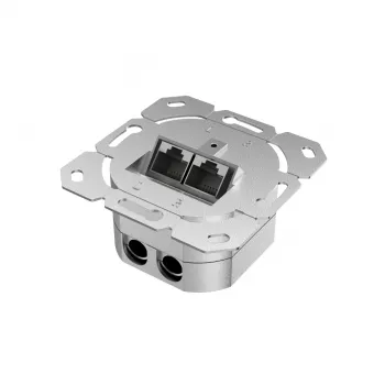 Hama 00200775 kontaktligzda 2 x RJ-45 balta