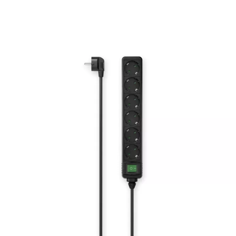 Hama Smart Power Strip 6 AC Outlets 3m kabelis Length