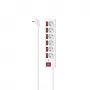 Hama 00223157 Vieds strāvas sadalītājs 6 maiņstrāvas ligzdas 1,4 m 3680 W