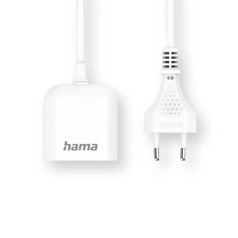 Hama 00223204 mobilās ierīces lādētājs Balts Maiņstrāva Iekštelpu