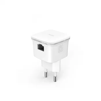 Hama N300 tīkla retranslators 300 Mbit/s balts
