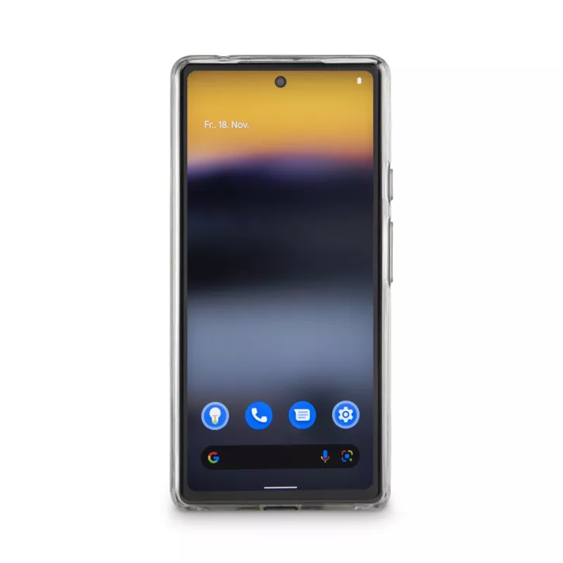Hama Crystal Clear mobilā tālruņa maciņš 15,5 cm (6,1 collas) vāciņš, caurspīdīgs