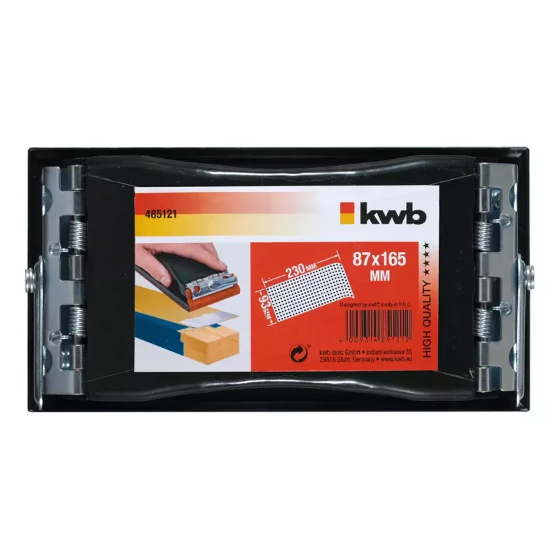 Elastīgais rokas slīpētājs KWB 485121 Zaļš 165mm x 87mm