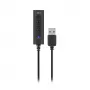 ACT AC9360 audio karte USB 3,5 mm austiņu savienojums 4 pogas