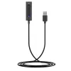 ACT AC9360 audio karte USB 3,5 mm austiņu savienojums 4 pogas