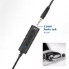ACT AC9360 audio karte USB 3,5 mm austiņu savienojums 4 pogas