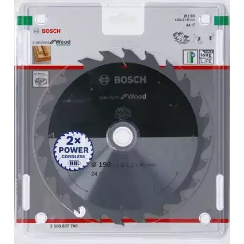 Bosch 2 608 837 708 ripzāģa asmens 19 cm 1 gab.