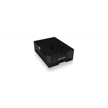 ICY BOX IB-RP108 korpuss antracīta, melns