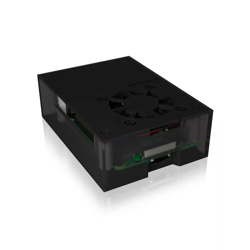 ICY BOX IB-RP108 korpuss antracīta, melns