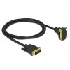 DVI kabelis DeLOCK 85902 2 m DVI-D Melns