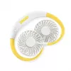 Unold kakla ventilators Breezy balta, balts, dzeltens, 2 ventilators(-i), 8 h, kakla ventilators, balts, 1 gab.