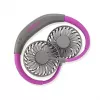 Unold kakla ventilators Breezy antracīts, antracīts, violets, 2 ventilators(i), 8 h, kakla ventilators, balts, 1 gab.