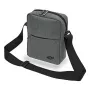 Messenger soma WEDO 59 350512 — Poliestera pelēka unisex plecu/rokas soma, rāvējslēdzēja aizdare