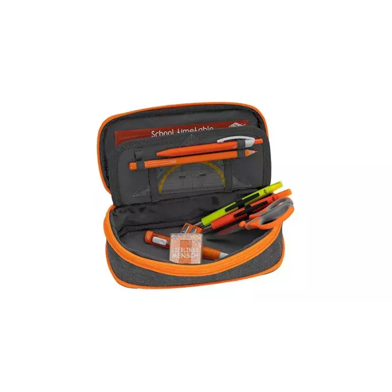Mīksts penālis WEDO Neon Stretch pelēks oranžs