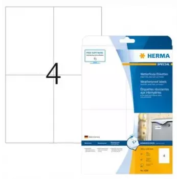 Pašlīmējoša etiķete Taisnstūris HERMA 4598