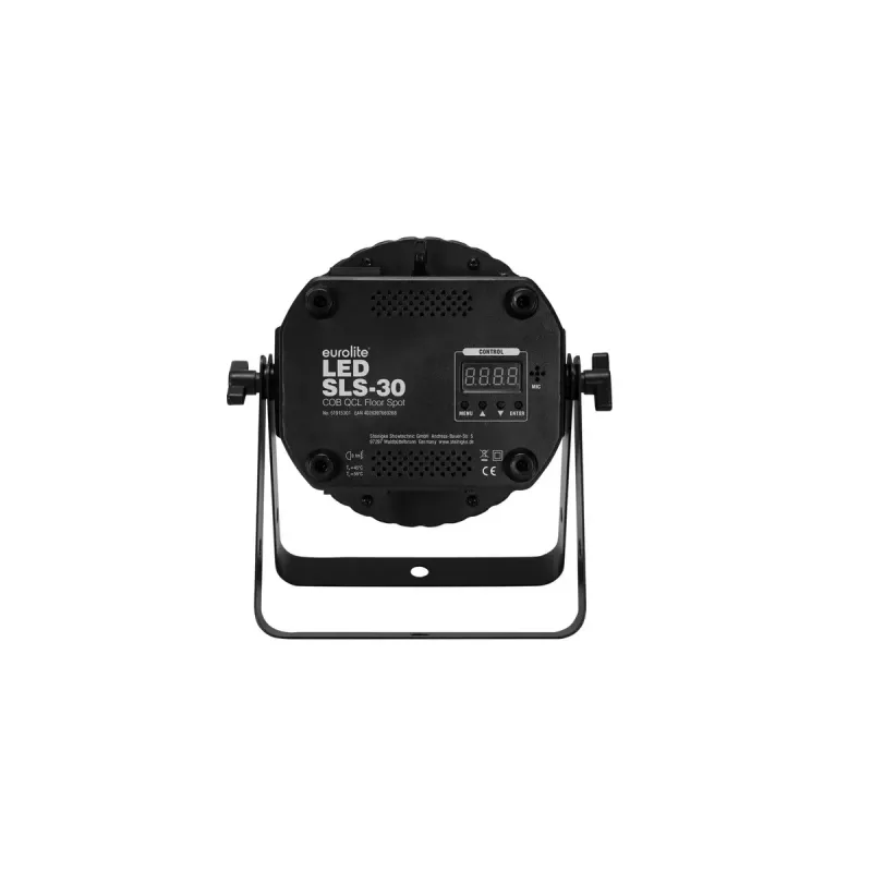 Virspusējas montāžas apgaismojuma spots Eurolite 51915301 LED 25 W iekštelpām Melns