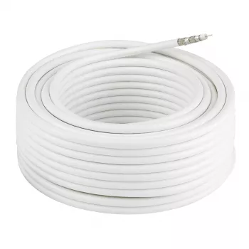 Koaksiālais kabelis HAMA Classic Line 120 dB, 25 m, ekranēts TV/antenas kabelis