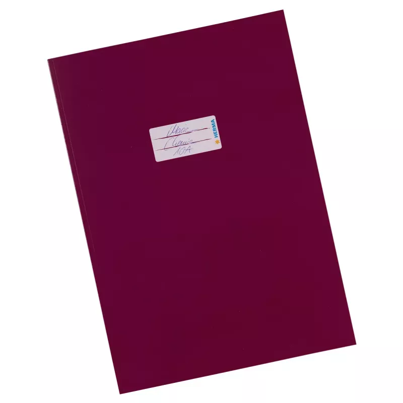 Žurnāla/grāmatu vāks HERMA 19804 Burgundijas sarkanā krāsā