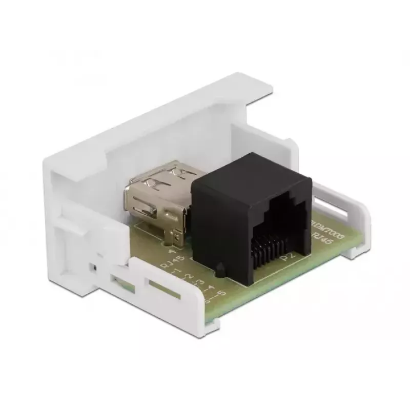 Module USB 2.0 Type-A female to RJ45 female DeLOCK Easy 45 81344