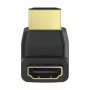 Hama 00205164 kabeļu savienotāja pārveidotājs HDMI Type A (Standard) Melns