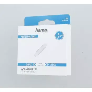 Hama 00205215 koaksiālais savienotājs 1 gab.