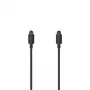 Hama 00305024 audio kabelis 3 m TOSLINK melns