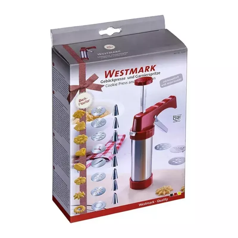 Cepumu veidotājs Westmark 32332260 Sarkans Sudrabains Plastmasa Nerūsējošais tērauds