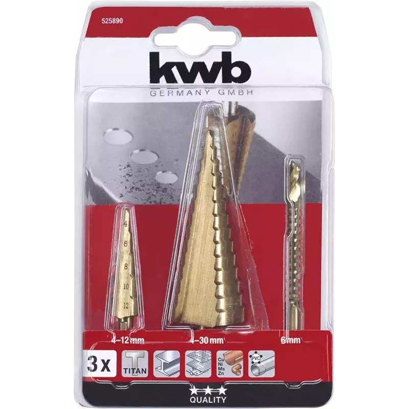 Urbja uzgalis KWB 525890 ātrgriezējtērauds HSS 10mm dziļums 155mm augstums
