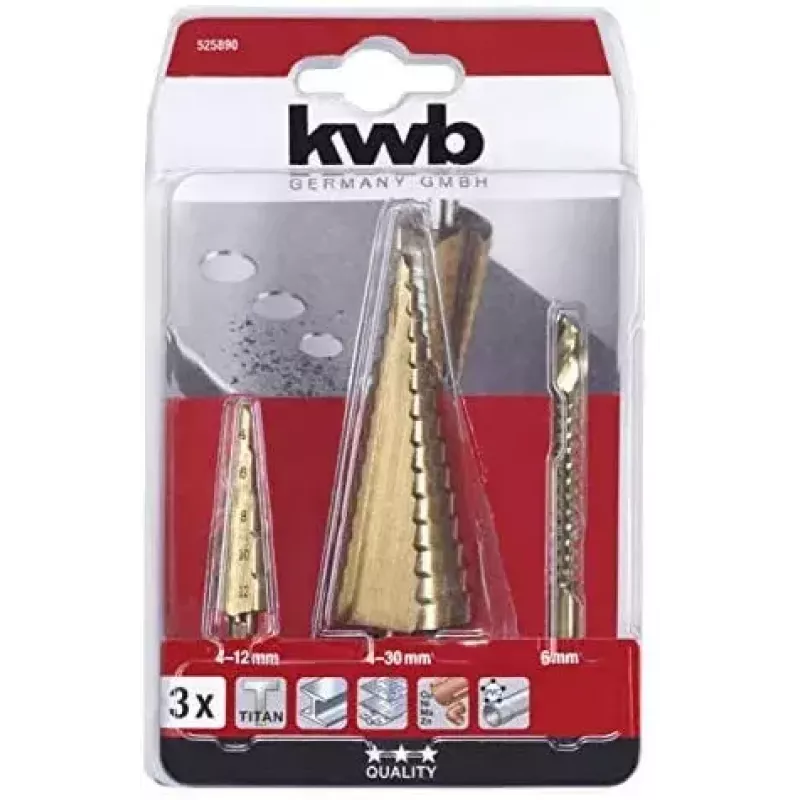Urbja uzgalis KWB 525890 ātrgriezējtērauds HSS 10mm dziļums 155mm augstums