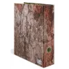 HERMA 19653 mapīte ar apaļajiem gredzeniem, A4, brūna, glabāšanai