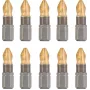Skrūvgrieža uzgaļu komplekts KWB 124112 10 gab. Pozidriv PZ 2 25 mm