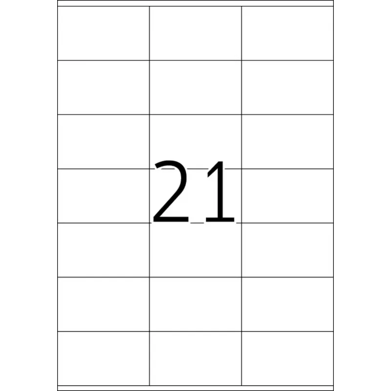 Pašlīmējošā printera uzlīme HERMA Labels Premium A4 70x42 mm